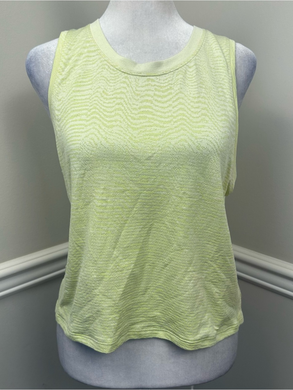 lululemon athletica Sleeveless Knit Tank - Yellow/green